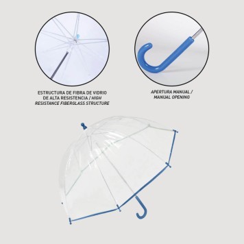 Disney Frozen Sisterhood children's transparent umbrella Ø71 cm