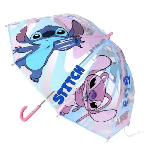 Disney Lilo and Stitch Angel kids transparent umbrella Ø71 cm