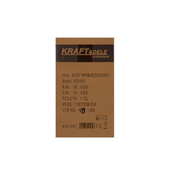 Młot udarowy kujący 3000W / 55J /  KD1507