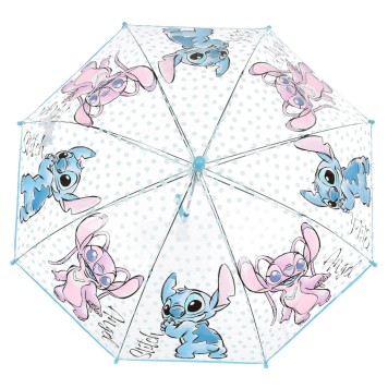 Disney Lilo and Stitch Angel children's clear umbrella Ø72 cm