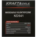 Mieszadło elektryczne 2600W KD541