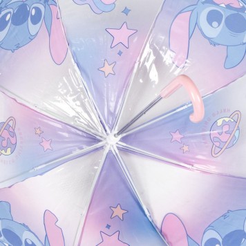 Disney Lilo and Stitch Universe children's transparent umbrella Ø71 cm