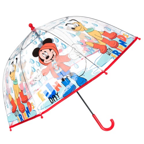 Disney Mickey  Fun Day children's transparent umbrella Ø72 cm
