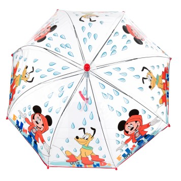 Disney Mickey  Fun Day children's transparent umbrella Ø72 cm