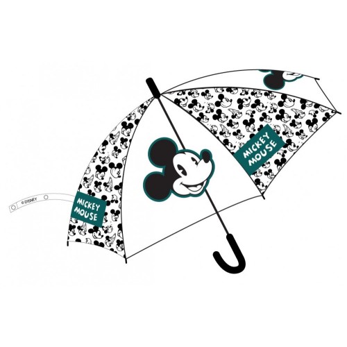 Disney Mickey  transparent semi-automatic children's umbrella Ø78 cm