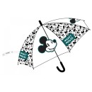 Disney Mickey  transparent semi-automatic children's umbrella Ø78 cm