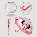 Disney Minnie  Cheerful children's transparent umbrella Ø71 cm