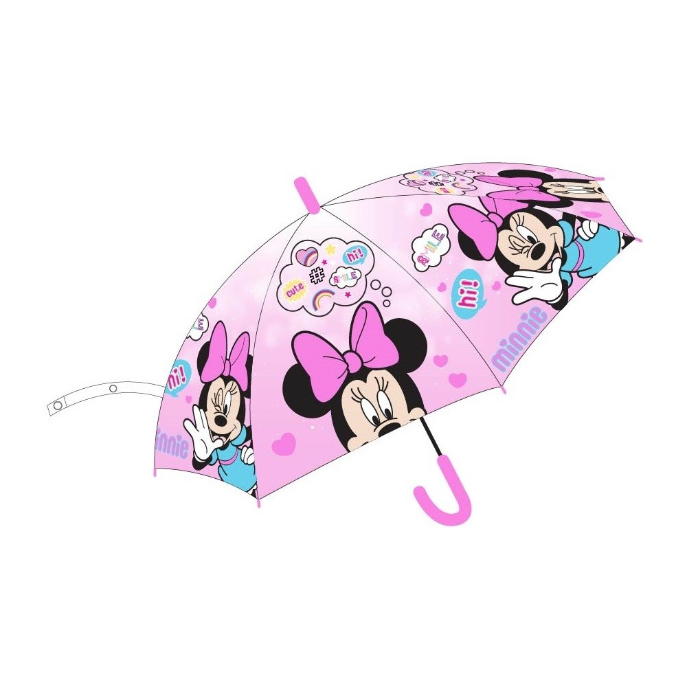 Disney Minnie  children's semi-automatic umbrella Ø68 cm