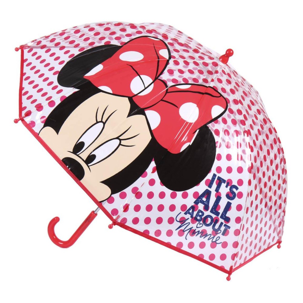 Disney Minnie Dots children's transparent umbrella Ø71 cm