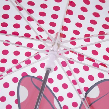 Disney Minnie Dots children's transparent umbrella Ø71 cm