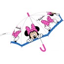 Disney Minnie  kids semi-automatic transparent umbrella Ø74 cm
