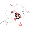 Disney Minnie  children's transparent semi-automatic umbrella Ø69 cm