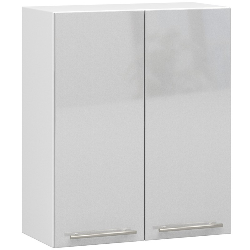 WISZĄCA SZAFKA KUCHENNA OLIWIA W 60cm BIAŁA-METALIK POŁYSK H720 WISZĄCA SZAFKA KUCHENNA OLIWIA W 60cm BIAŁA-METALIK POŁYSK H720