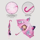 Gabby's Dollhouse Pink  children's umbrella with handle Ø71 cm