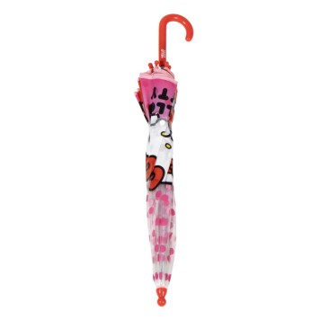 Hello Kitty Dots children's transparent umbrella Ø71 cm