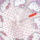 Hello Kitty Dots children's transparent umbrella Ø71 cm