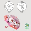 Hello Kitty Dots children's transparent umbrella Ø71 cm