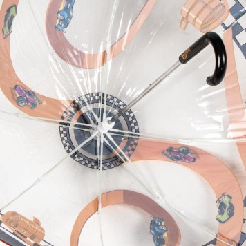 Hot Wheels Race children's transparent umbrella Ø71 cm