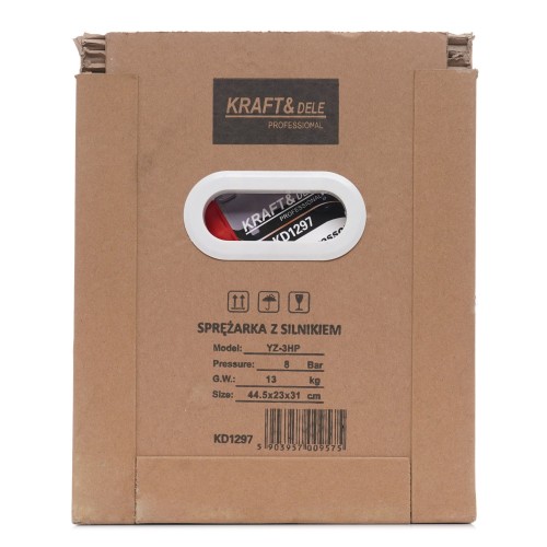 Sprężarka powietrza z silnikiem elektrycznym 220 l/min KD1297