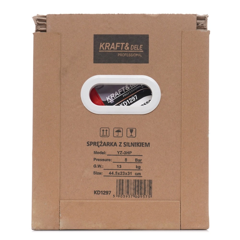 Sprężarka powietrza z silnikiem elektrycznym 220 l/min KD1297