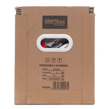 Sprężarka powietrza z silnikiem elektrycznym 220 l/min KD1297