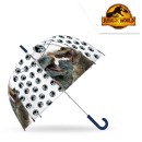 Jurassic World Dominion transparent semi-automatic umbrella for children Ø70 cm