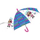LOL Surprise children's semi-automatic transparent umbrella Ø74 cm