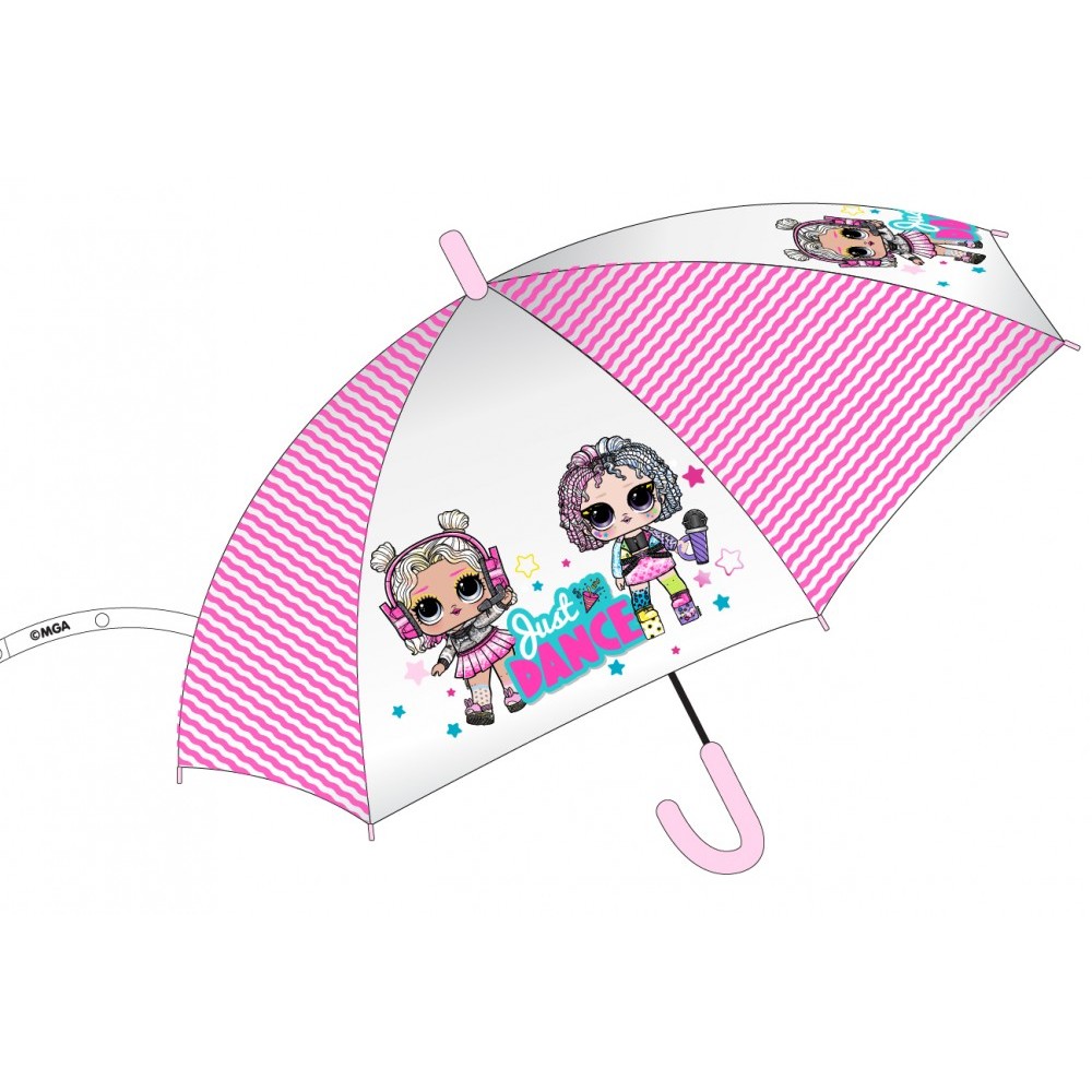 LOL Surprise Just Dance children's semi-automatic umbrella Ø74 cm