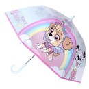 Paw Patrol Believe in Unicorns children's transparent umbrella Ø71 cm