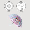 Paw Patrol Believe in Unicorns children's transparent umbrella Ø71 cm