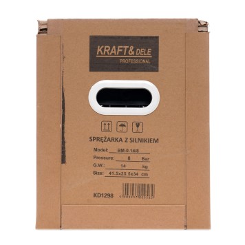 Sprężarka powietrza z silnikiem elektrycznym 270 l/min KD1298