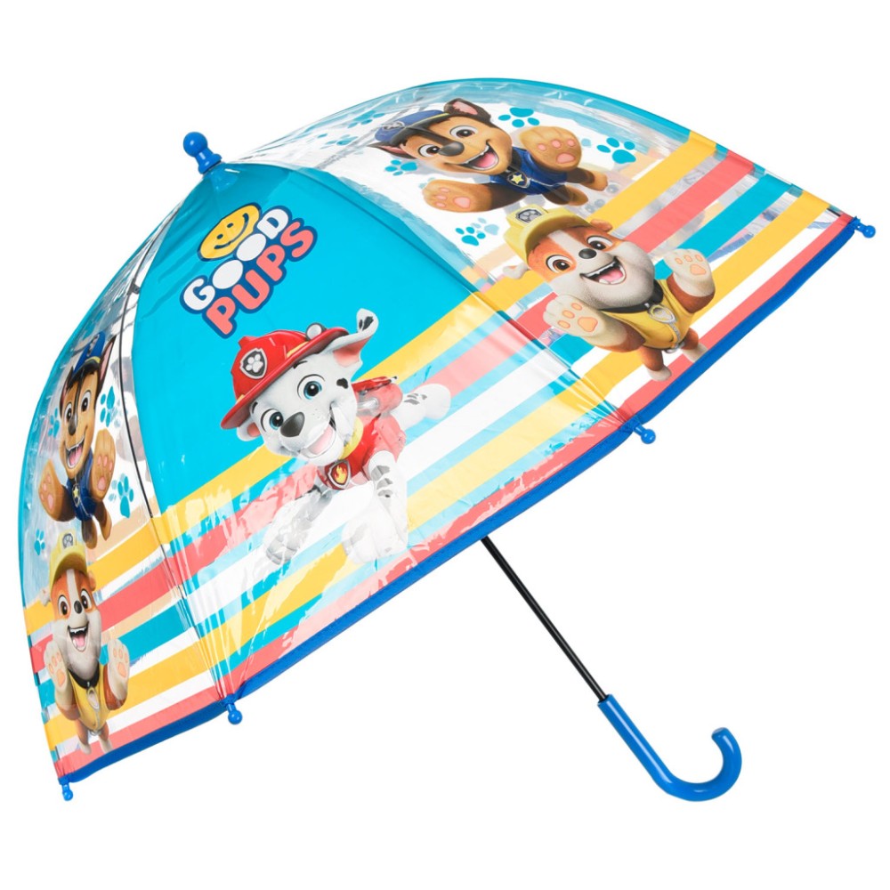 Paw Patrol Good Pups children's transparent umbrella Ø72 cm