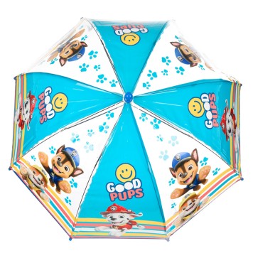 Paw Patrol Good Pups children's transparent umbrella Ø72 cm