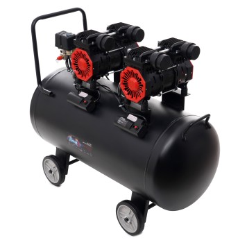 Kompresor bezolejowy 100L / 2 x 1500W KD1387