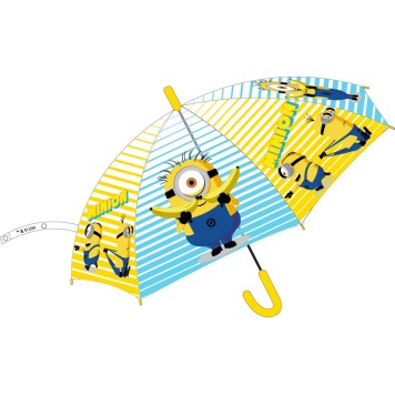 Minions children's semi-automatic umbrella Ø68 cm