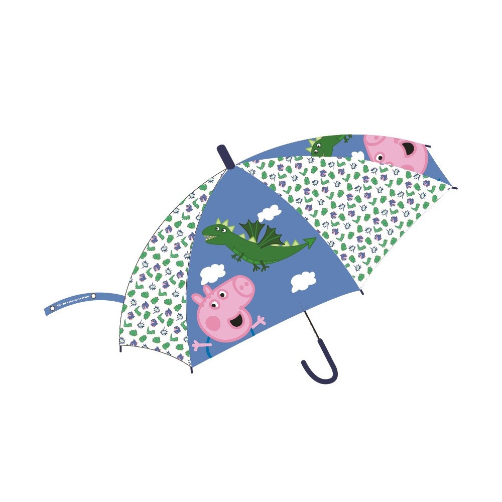 Peppa Pig Dino children's semi-automatic umbrella Ø74 cm