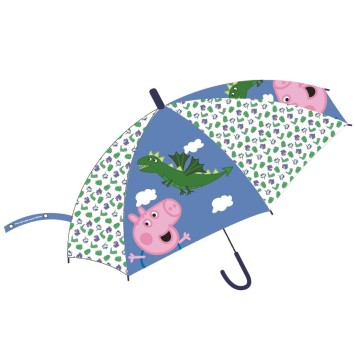 Peppa Pig Dino children's semi-automatic umbrella Ø74 cm