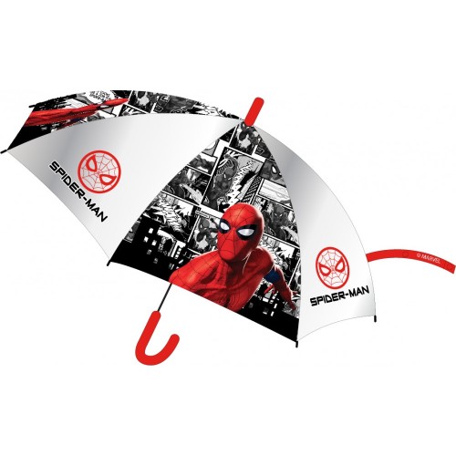 Spiderman kids semi-automatic transparent umbrella Ø74 cm