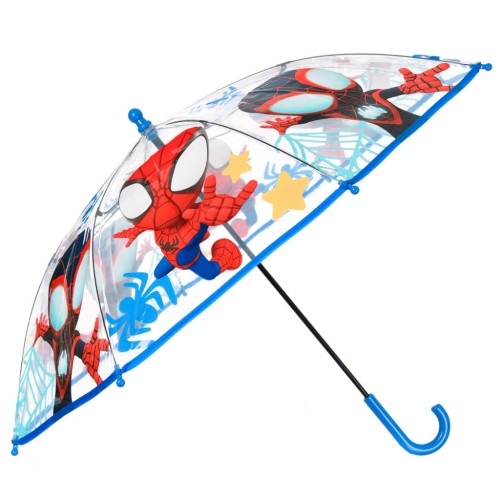 Spiderman Spidey Hero children's transparent umbrella Ø72 cm