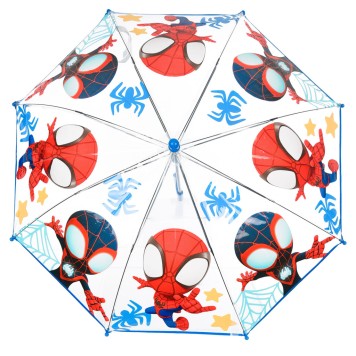 Spiderman Spidey Hero children's transparent umbrella Ø72 cm