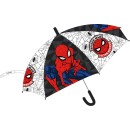 Spiderman Web children's semi-automatic transparent umbrella Ø74 cm