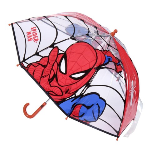 Spiderman Web-Slinger children's transparent umbrella Ø71 cm