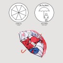 Spiderman Web-Slinger children's transparent umbrella Ø71 cm