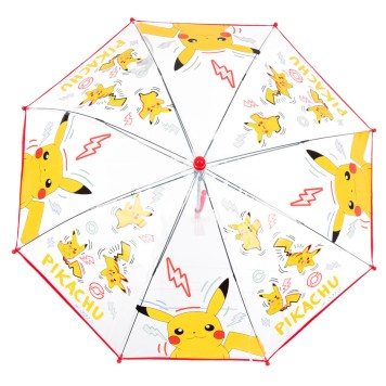 Pokémon Thunder children's transparent umbrella Ø72 cm