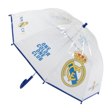 Real Madrid One Color children's transparent umbrella Ø71 cm