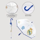 Real Madrid One Color children's transparent umbrella Ø71 cm