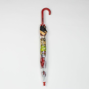 Teenage Mutant Ninja Turtles Pizza children's transparent umbrella Ø71 cm