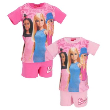 Barbie Trendy children's short pajamas 3-8 years