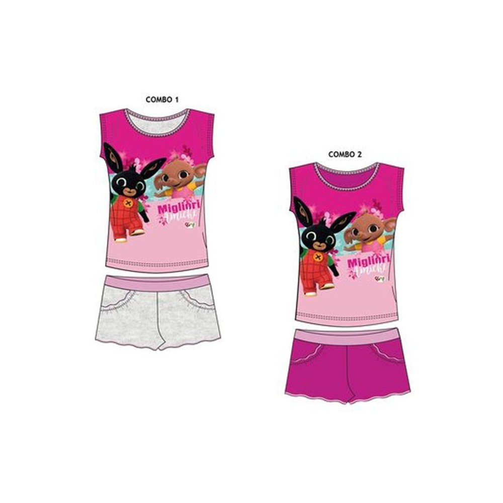 Bing children's short pajamas 3-6 years