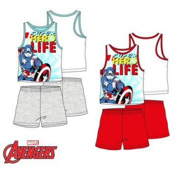 Avengers children's short pajamas 4-10 years